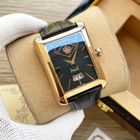 Элегантные мужские часы Piaget с лаконичным дизайном с двумя стре