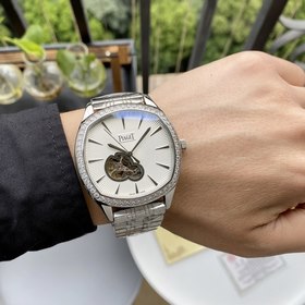 Элегантные мужские часы Piaget с классическим тремя стрелками ажу