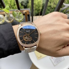 Элегантные мужские часы Piaget с классическим тремя стрелками ажу