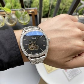 Элегантные мужские часы Piaget с классическим тремя стрелками ажу