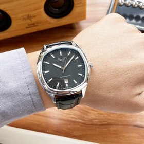 Элегантные мужские часы Piaget с классическим дизайном с тремя ст