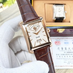 Элитный мужской часы Piaget с классическим дизайном с тремя стрел