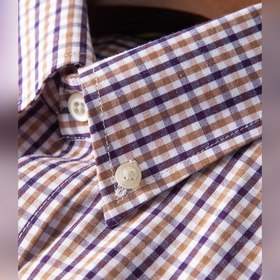 Классическая рубашка Polo в клетку Размер： M, L, XL, XXL, 3XL