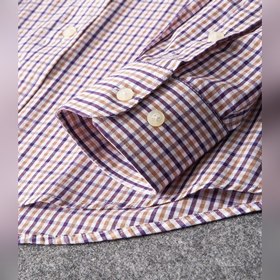 Классическая рубашка Polo в клетку Размер： M, L, XL, XXL, 3XL