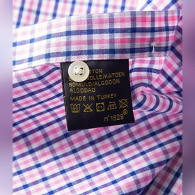 Классическая рубашка Polo в клетку Размер： M, L, XL, XXL, 3XL