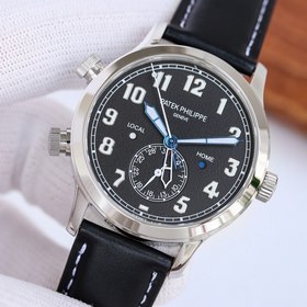 Двойной часовой пояс Patek Philippe, модель ref. 5524, часы Calat