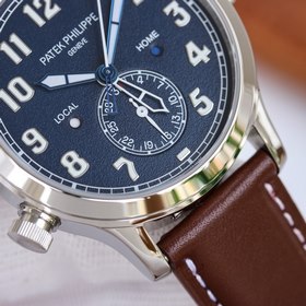 Двойной часовой пояс Patek Philippe ref.5524 Серия часов Calatrav
