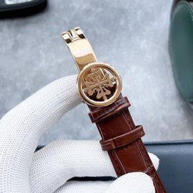Patek Philippe. Превосходные мужские часы с большим балансовым ко