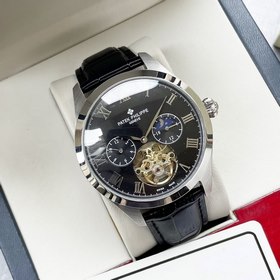 Patek Philippe. Превосходные мужские часы с большим балансовым ко