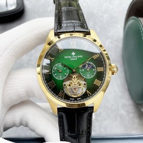 Patek Philippe. Превосходные мужские часы с большим балансовым ко