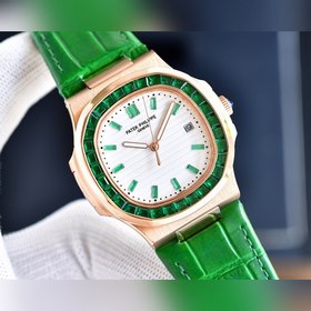 PATEK PHILIPPE Пэтэк Филипп Серия цветных квадратных бриллиантов