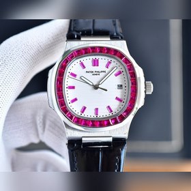 PATEK PHILIPPE Пэтэк Филипп Цветная серия с квадратными бриллиант