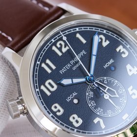 Patek Philippe с функцией двух часовых поясов, ref. 5524, серия C