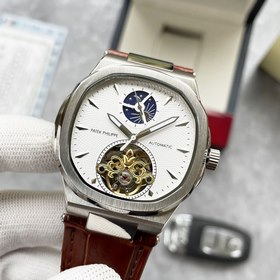 Patek Philippe. Philippe Элитные мужские часы с классическим боль