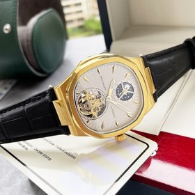 Patek Philippe. Philippe Элитные мужские часы с классическим боль
