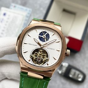 Patek Philippe. Philippe Элитные мужские часы с классическим боль