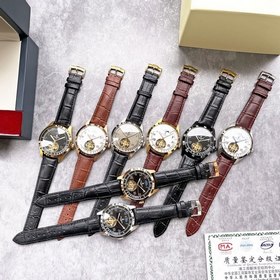 Patek Philippe. Превосходные мужские часы с большим балансовым ко