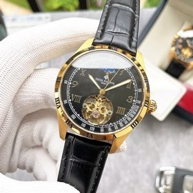 Patek Philippe. Превосходные мужские часы с большим балансовым ко
