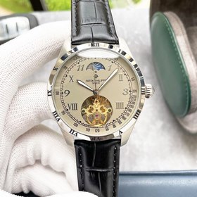 Patek Philippe. Превосходные мужские часы с большим балансовым ко