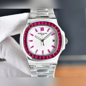 PATEK PHILIPPE Пэтэк Филипп Серия цветных квадратных бриллиантов 