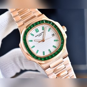 PATEK PHILIPPE Пэтэк Филипп Серия цветных квадратных бриллиантов 