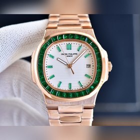 PATEK PHILIPPE Пэтэк Филипп Серия цветных квадратных бриллиантов 