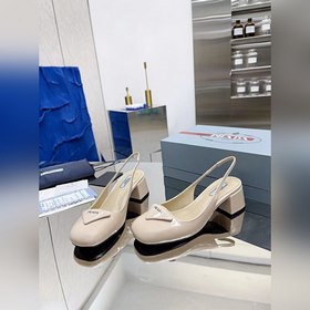 PRADA Весенняя коллекция на толстом каблуке Необходимость для б