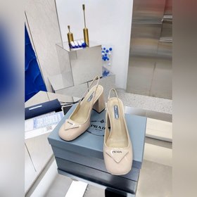 PRADA Весенняя коллекция на толстом каблуке Необходимый элемент