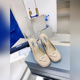 PRADA Весенняя коллекция на толстом каблуке Необходимый элемент