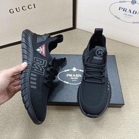 PRADA Prada Новая модель кроссовок для всех сезонов Итальянский 