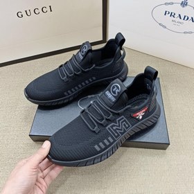 PRADA Prada Новая модель кроссовок для всех сезонов Итальянский 