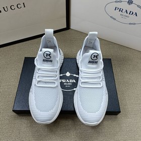 PRADA Prada Новая модель кроссовок из трикотажа для всех сезонов