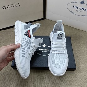 PRADA Prada Новая модель кроссовок из трикотажа для всех сезонов 