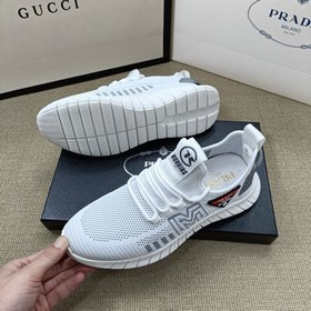 PRADA Prada Новая модель кроссовок из трикотажа для всех сезонов 