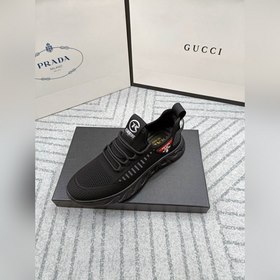 PRADA Новые кроссовки из трикотажа на все сезоны Итальянский им