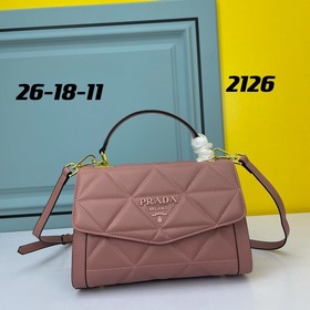 Вышитая сумка PRADA Модель： 2126 Объемный, с безупречным фирмен