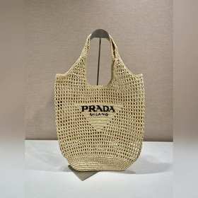 PRADA Сумка из кокосового волокна, модель 1BG424 Новая модель Эта