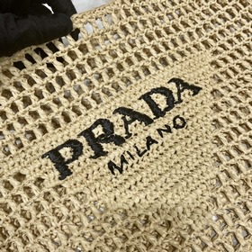 PRADA Сумка из кокосового волокна, модель 1BG424 Новая модель Эта