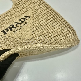 PRADA Сумка из кокосового волокна, модель 1BG424 Новая модель Эта