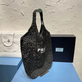 PRADA Сумка из кокосового волокна, модель 1BG424 Новая модель Эта