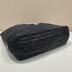 PRADA Сумка из волокна, модель 1BG408, черный Эта сумка из волокн