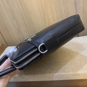 PRADA Новая мужская сумка из импортной кожи, модель： 690-1 Италья