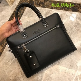 PRADA Новая мужская сумка для документов из кожи быка Модель： 690