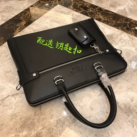 PRADA Новая мужская сумка для документов из кожи быка Модель： 690