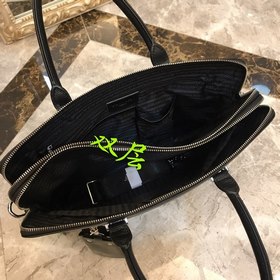 PRADA Новая мужская сумка для документов из кожи быка Модель： 690