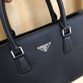 PRADA Мужской роскошный портфель Модель： 841-1 Подлинная фурнитур
