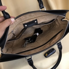 PRADA Мужской роскошный портфель Модель： 841-1 Подлинная фурнитур