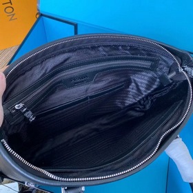 Мужской портфель PRADA из кожи бычка, модель： 7057-1 Импортная ко