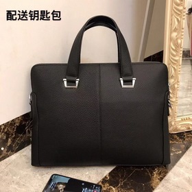 PRADA Новая мужская сумка-портфель с ремнем через плечо, модель：
