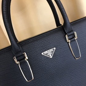 Мужская сумка-портфель PRADA с ремнем через плечо, модель： 860-1 